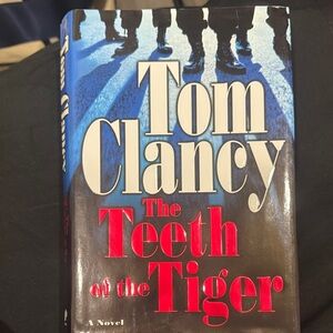 Tom Clancy 'The Teeth of the Tiger' Hardcover Book
